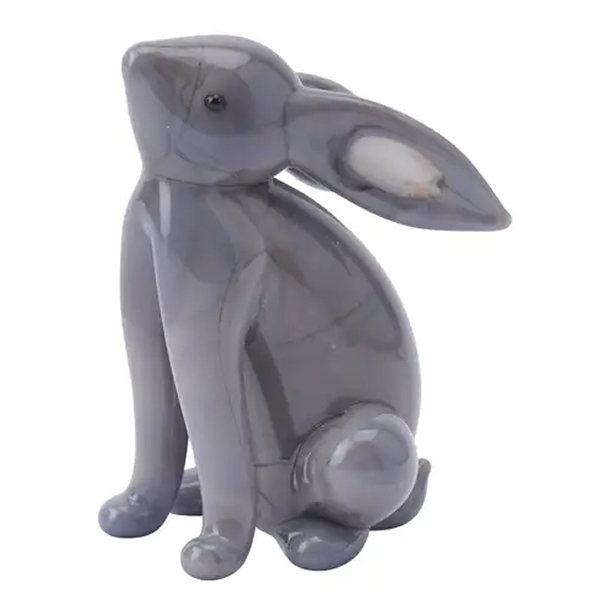 Glass Hare Grey