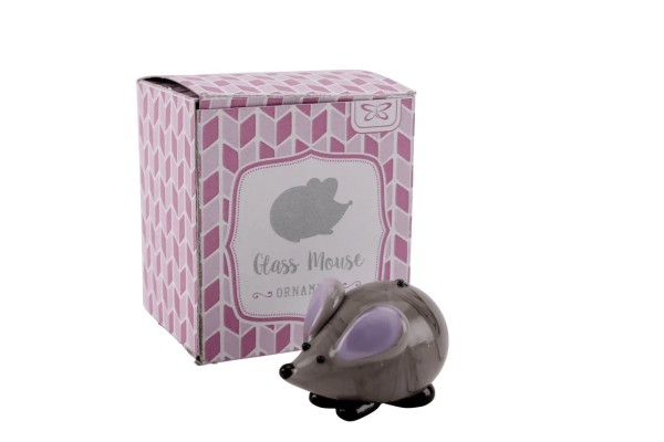 Glass Grey Mouse