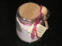 Bath soak jar Rose