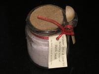 Bath soak jar Winter spice