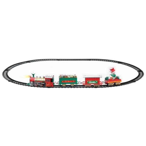 Battery Operated Christmas Train Set