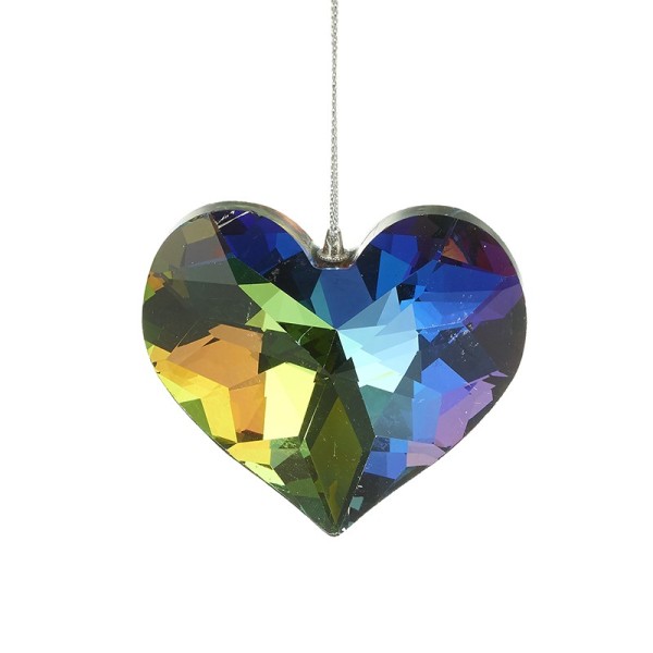 Crystal Hanging Small Heart