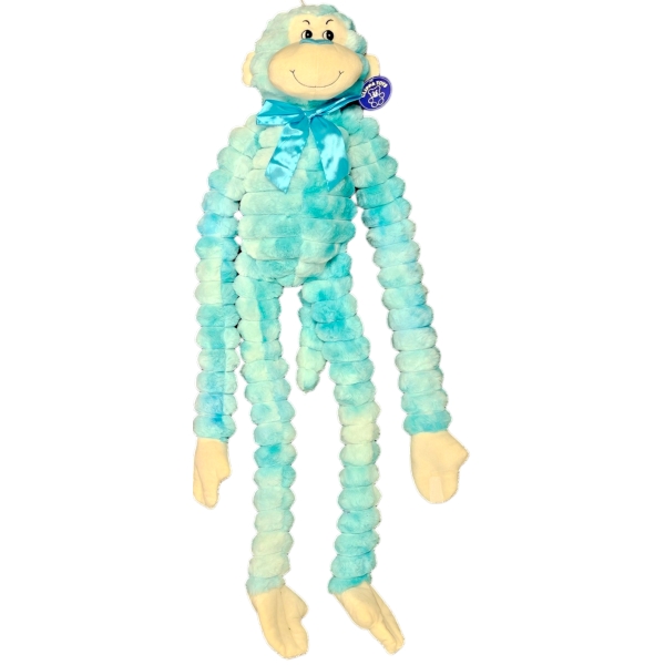 Cuddly Large Monkey Bobble, Blue