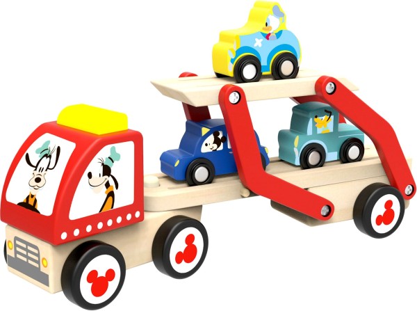 Disney Wooden Mickey Mouse Car Transporter