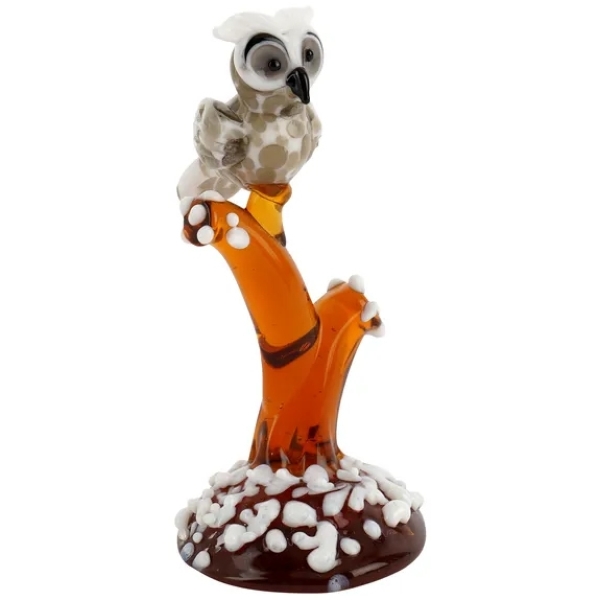 Glass Owl in Tree