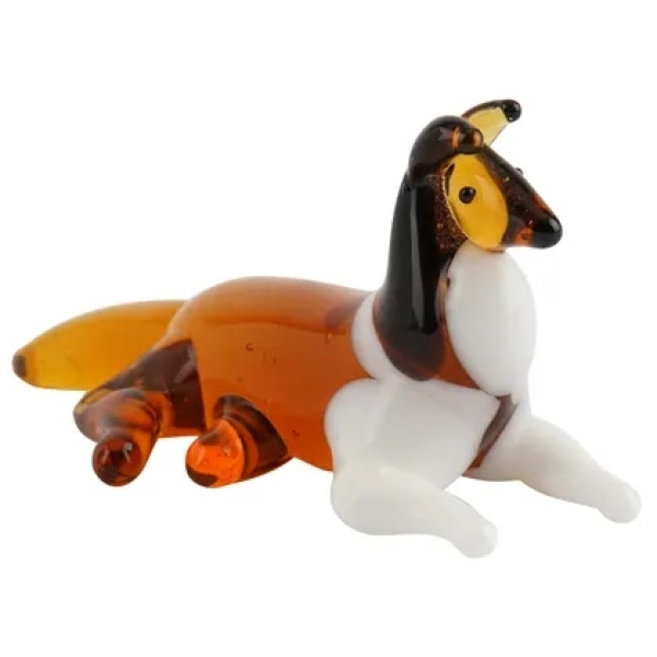 Glass Shetland Sheep Dog