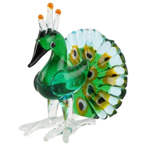 Glass Peacock
