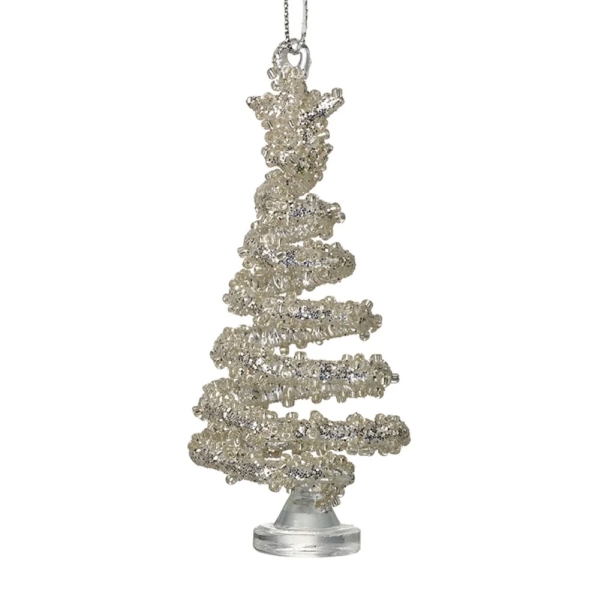 Glitter Christmas Tree Bauble