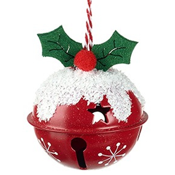 Hanging Christmas Pudding Bell