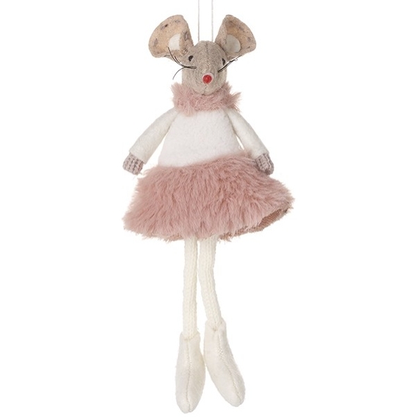 Hanging Pink Ballerina Mouse