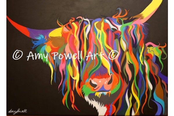 Highland Cow Multi Colour