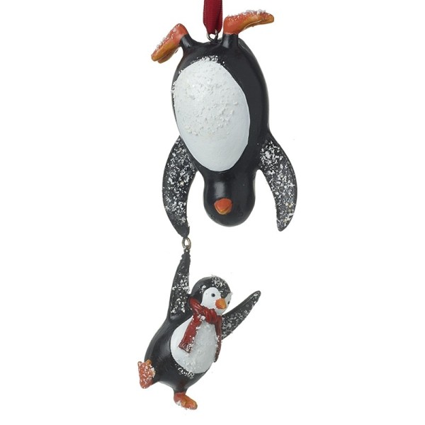 Penguin Duo Hanging Tree Decoration