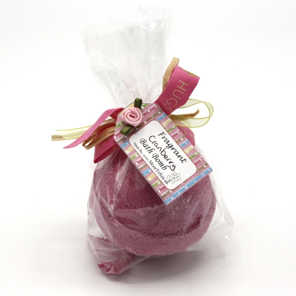 Cranberry Bath Bomb