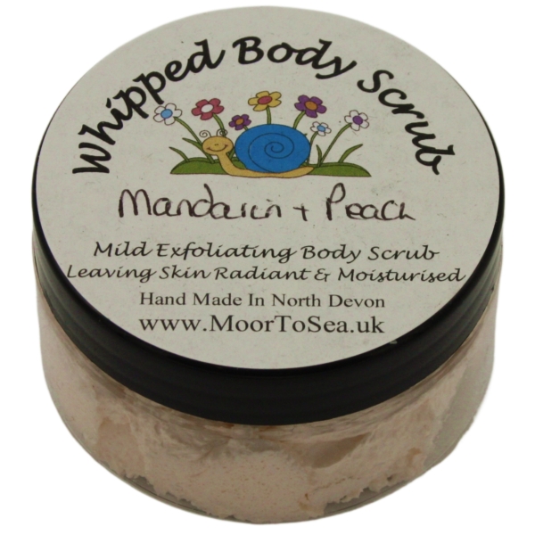 Mandarin & Peach Whipped Body Scrub