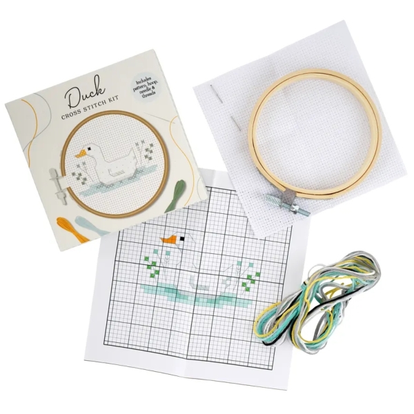 Bramble Farm Duck Cross Stitch Kit
