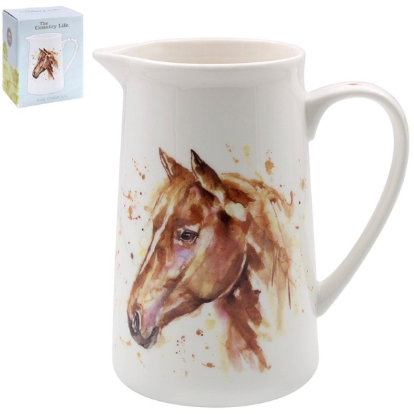 Country Life Horse Jug, Medium