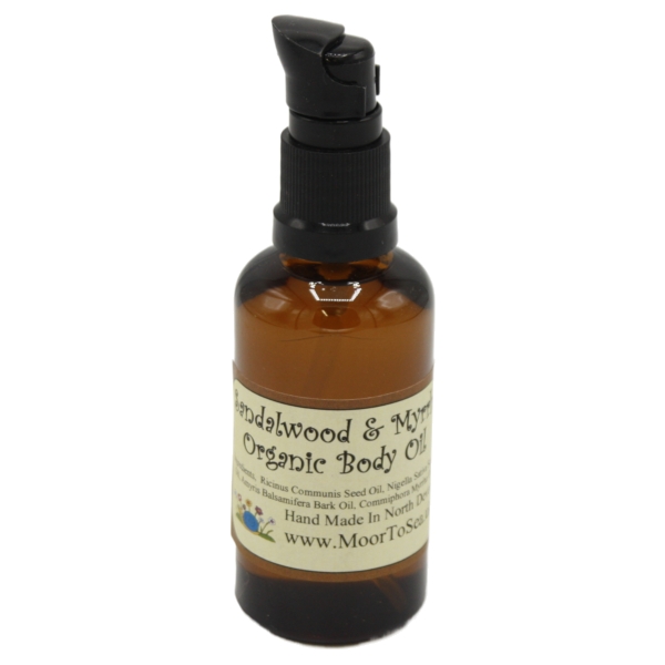 Sandalwood & Myrrh Organic Body Oil - 50 ml