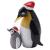 Glass Penguin with Chick Christmas - view 3
