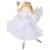 Light Haired Angel Hanging Decoration - Silver - view 1