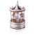 Wooden Carousel Music Box - White - view 1