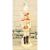 Nutcracker Christmas Decoration with Staff - Red and White, 40cm - view 5