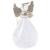 Glass Golden Heart Angel with Feather - view 1