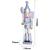 Nutcracker Christmas Decoration with Staff - Silver and White, 40cm - view 2