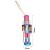 Nutcracker Christmas Tree Decoration with Pink Hat, 13cm - view 2