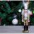 Nutcracker Christmas Tree Decoration with Silver & Gold Hat, 15cm - view 5