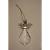 Glass Angel Diamond Pendant Gold - view 1