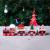Wooden Christmas Pudding Train Set Decoration - view 4