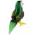 Glass Green Parrot - view 2