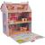 Wooden Small Doll House with 7pcs Furniture - view 1