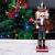 Nutcracker Christmas Decoration with Staff, 30cm - view 3