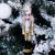 Nutcracker Christmas Tree Decoration with Silver & Gold Hat, 15cm - view 3