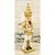 Nutcracker Christmas Decoration with Staff - Gold and White, 40cm - view 5