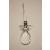 Glass Angel Teardrop Pendant Silver - view 1