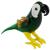 Glass Green Parrot - view 1