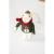 Hanging Mouse with Festive Snow Man Jumper - view 2