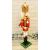 Nutcracker Christmas Decoration with Sceptre - Red and Gold, 60cm - view 5