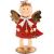 Metal Angel Ornament - Red - view 1