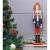 Nutcracker Christmas Decoration with Staff - Blue, Red and Gold, 60cm - view 4