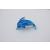 Glass Mini Blue Dolphin - view 2