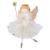Light Haired Angel Hanging Decoration - Gold - view 1