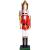 Nutcracker Christmas Decoration with Sceptre - Red and Gold, 60cm - view 1