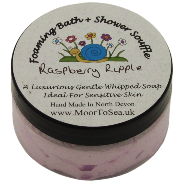 Raspberry Ripple Foaming Bath & Shower Souffle