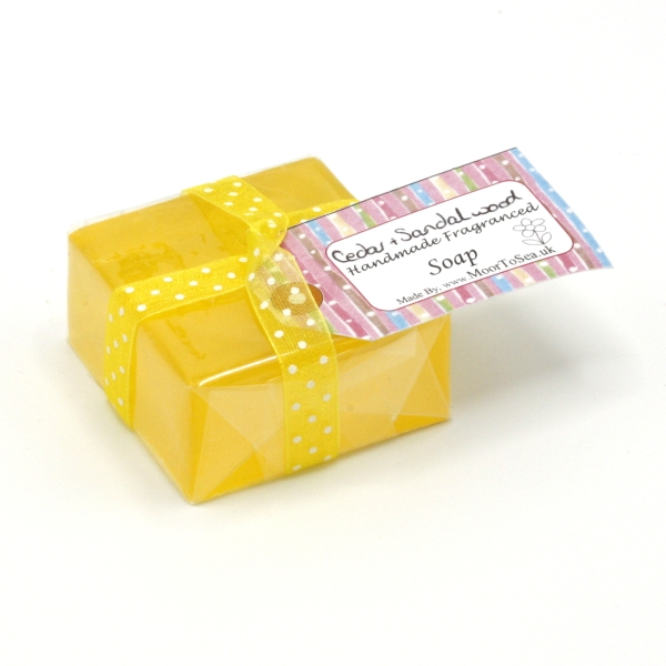 Cedar & Sandal Wood Scented Square Soap