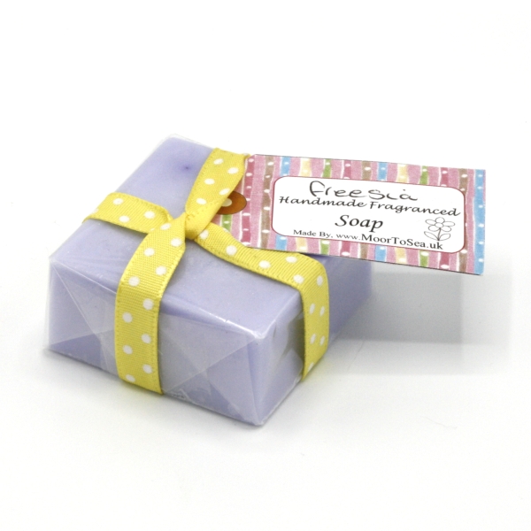 Freesia Scented Square Soap
