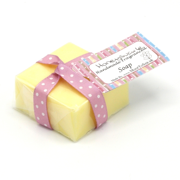 Honey Suckle Scented Square Soap