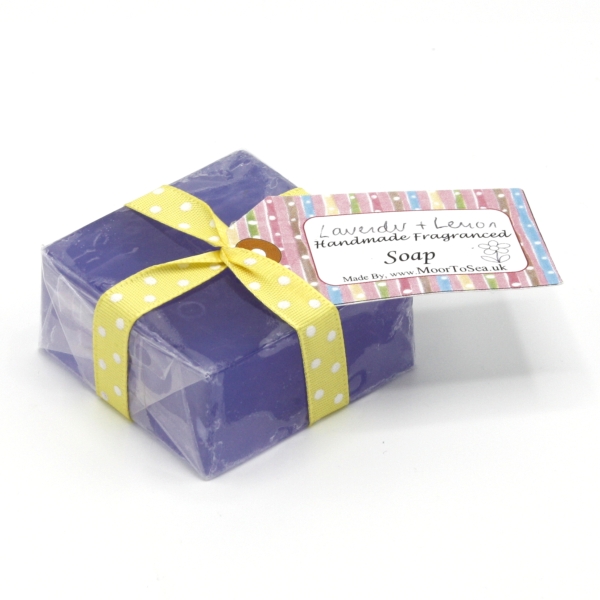 Lavender & Lemon Scented Square Soap